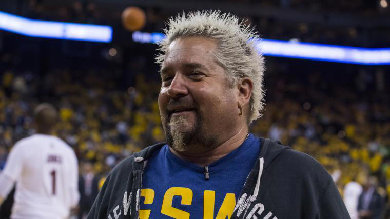where is guy fieri from? explaining food network star's nba basketball fandom and hometown