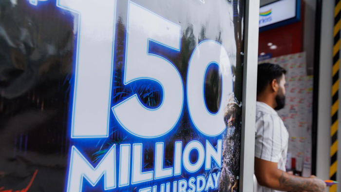 solo winning ticket claims $150m lotto