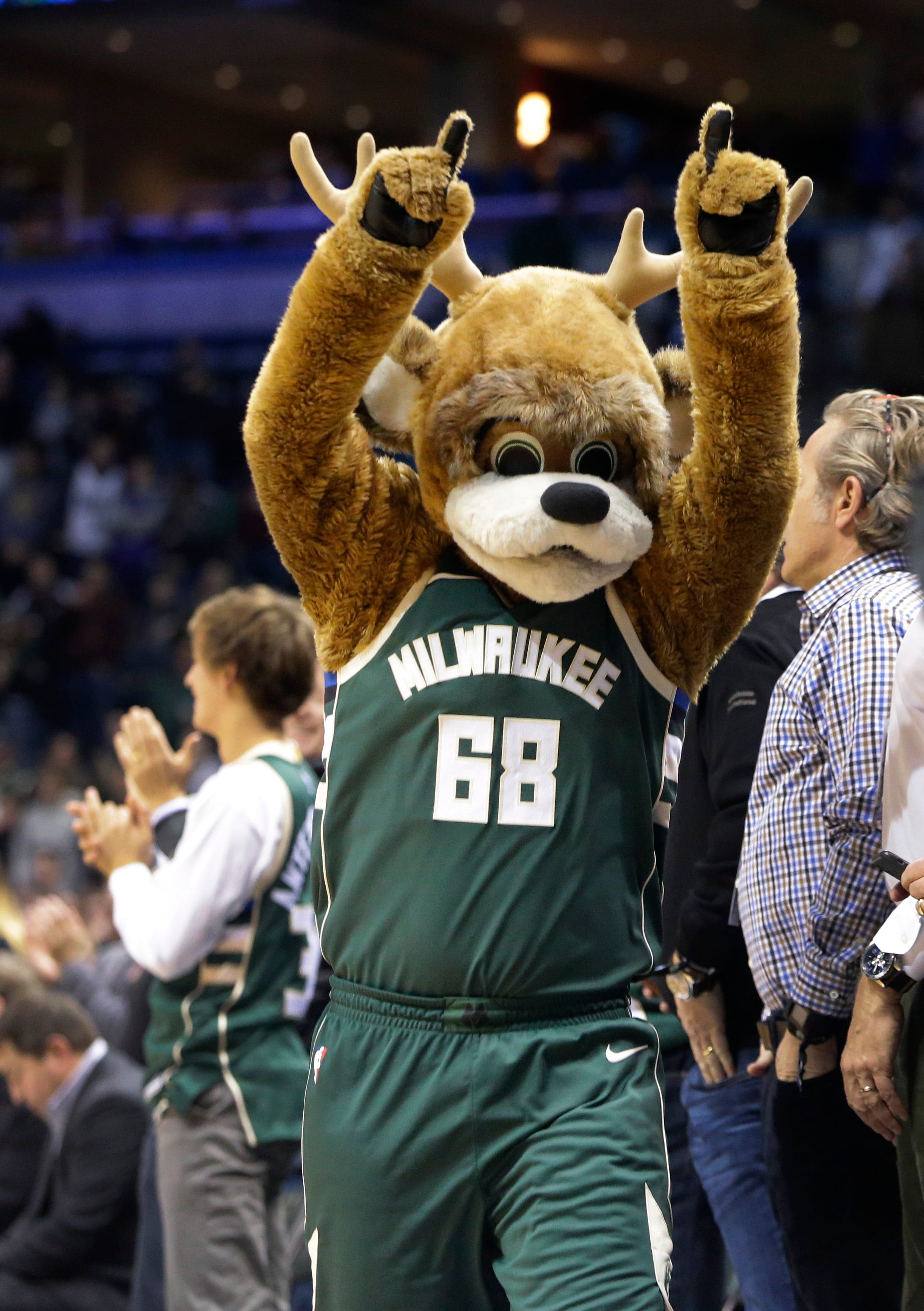 About Bango, the Milwaukee Bucks mascot
