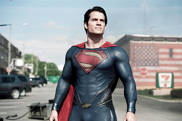 Henry Cavill as Superman in Man of Steel | DC Studios