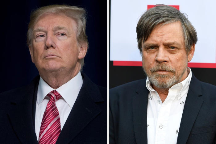 star wars' mark hamill weighs in on donald trump trial