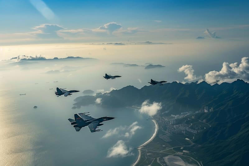 manœuvres militaires de la chine autour de taïwan : une « punition sévère » pour les velléités séparatistes de l’île