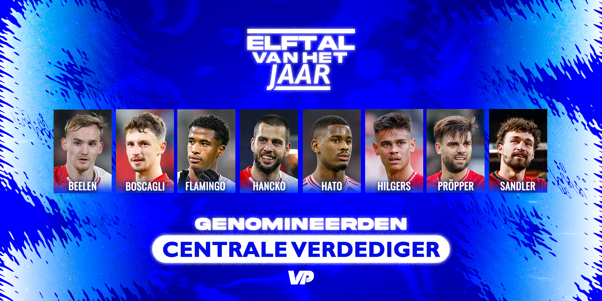 VoetbalPrimeur Elftal Van Het Jaar: Centrale Verdediger