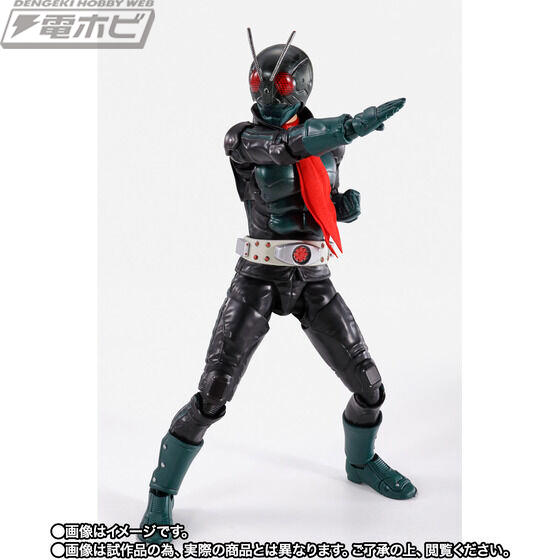 仮面ライダー THE NEXT』S.H.Figuarts（真骨彫製法）仮面ライダー1 号／本郷猛の商品情報が公開！ショッカーとの戦いで刻まれたマスクの傷を再現、黄川田将也さんのスキャンデータも用いて立体化！