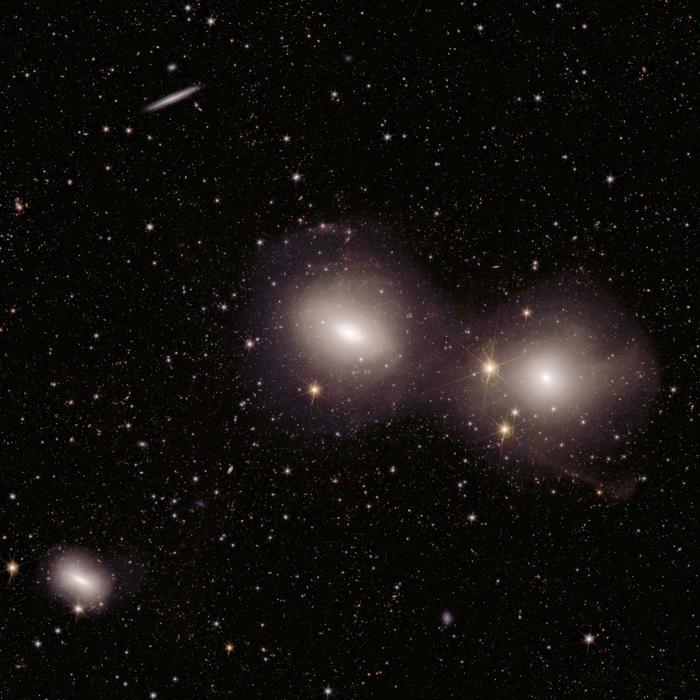 así se ve el universo oscuro en cinco fotografías tomadas por la misión euclid