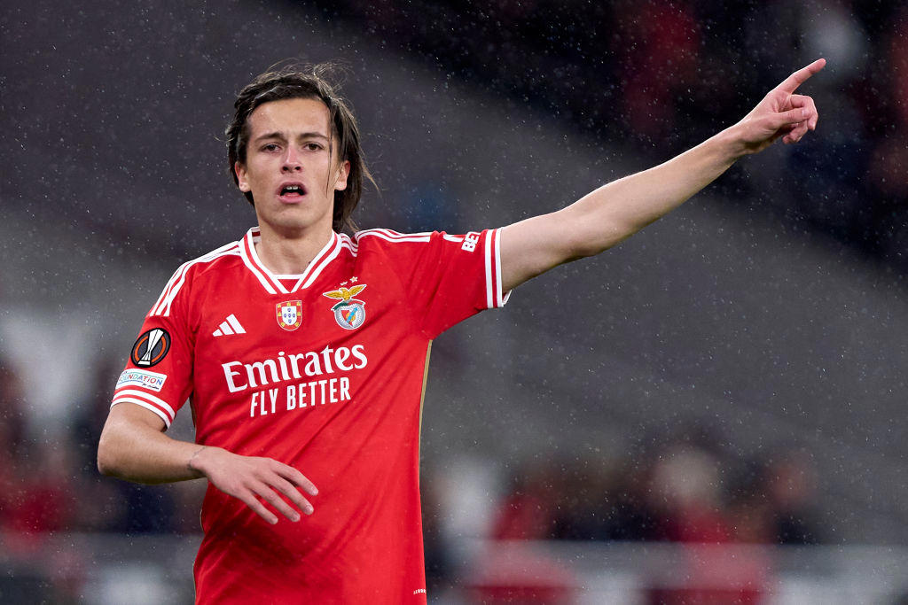 manchester united windfall as benfica trigger buy option for loan star