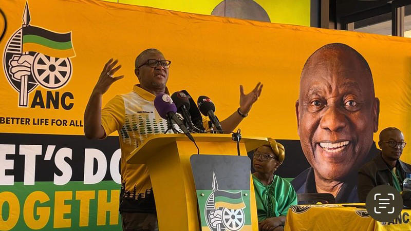anc’s mbalula says it is all systems go for their ‘siyanqoba rally’ at the fnb stadium this weekend