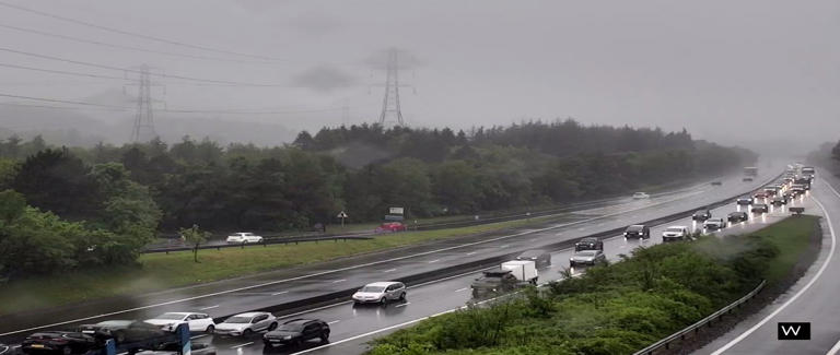 Edinburgh City Bypass A720 closed in both directions due to flooding on ...