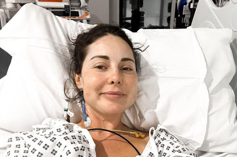 louise thompson's three words to partner during harrowing birth before 'blacking out'