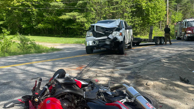 Maine motorcyclist killed in Norridgewock crash