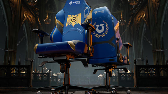 secretlab unveils the first official warhammer 40k gaming chair
