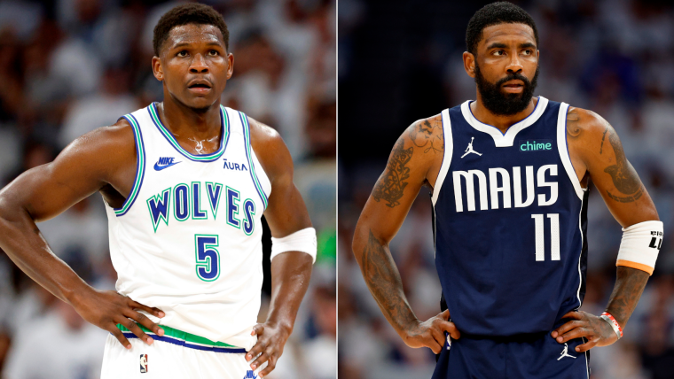 anthony edwards vs. kyrie irving stats: how timberwolves guard's comments inspired mavericks star in game 1 win