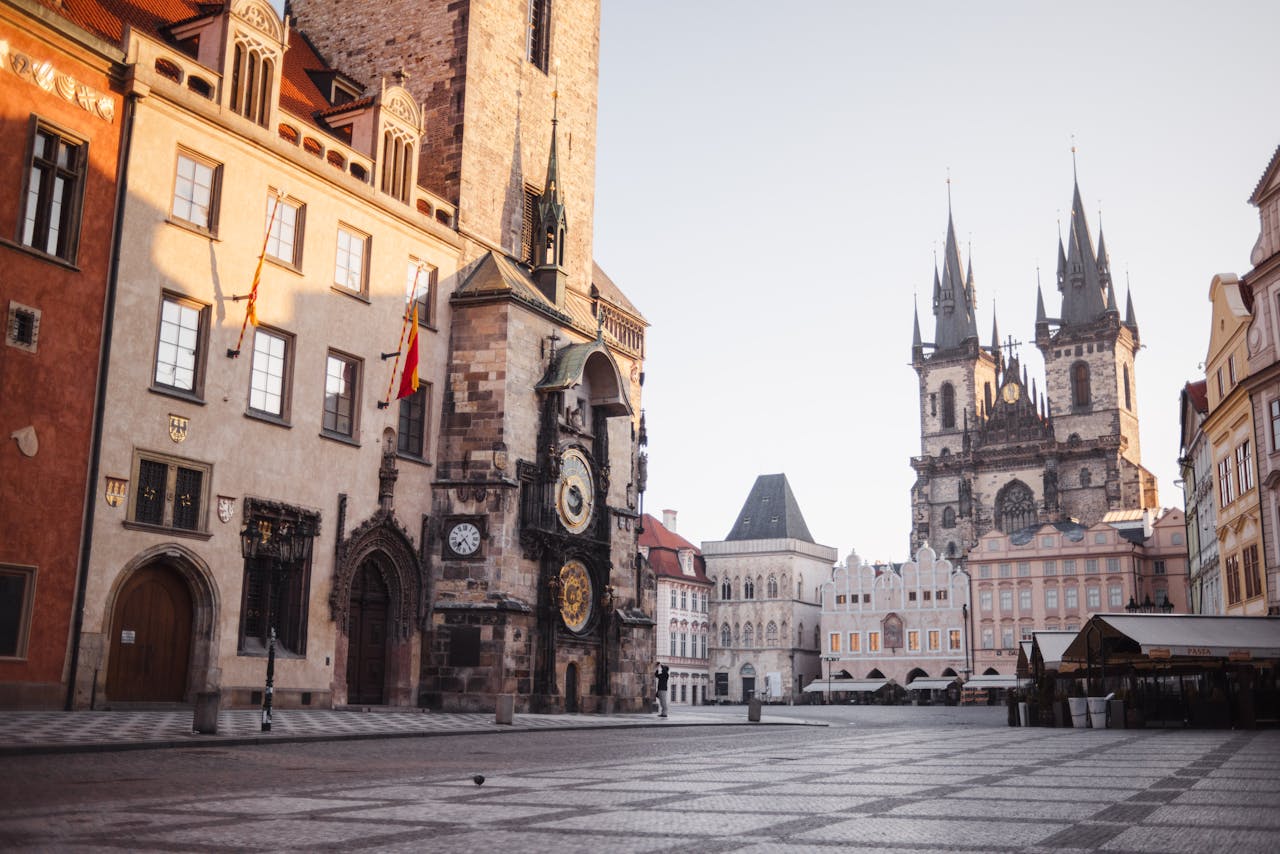 <p>The top three attractions in Prague include: Prague Castle, Charles Bridge, and Old Town Square with the Astronomical Clock.</p>