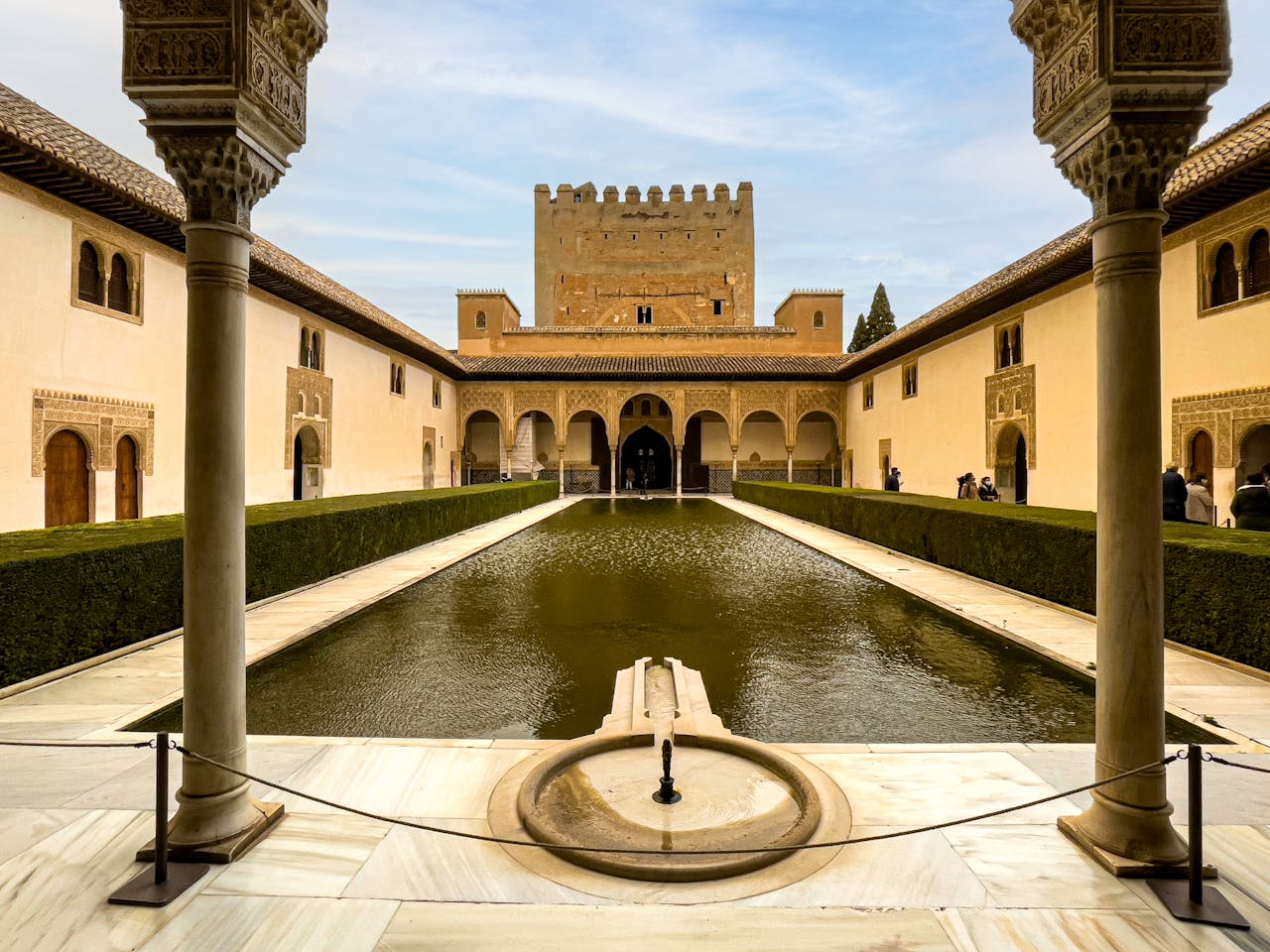 <p>Alhambra is a palace and fortress complex located in Granada, Spain. It is one of the most famous monuments of Islamic architecture and one of the best-preserved palaces of the historic Islamic world.</p>  <p>This historical site is a must-see, if not for its incredible history, then for its exceptional beauty and magnitude.</p>