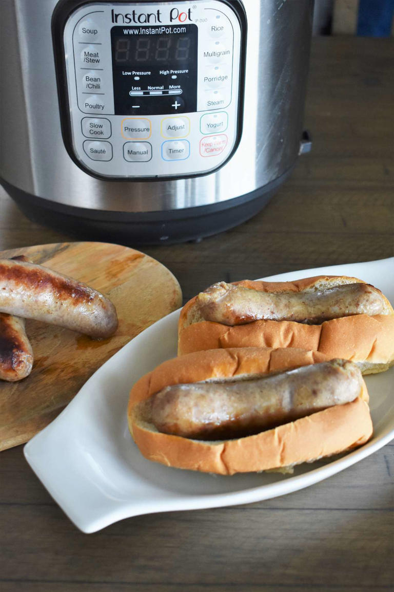 How to cook brats in your Instant Pot