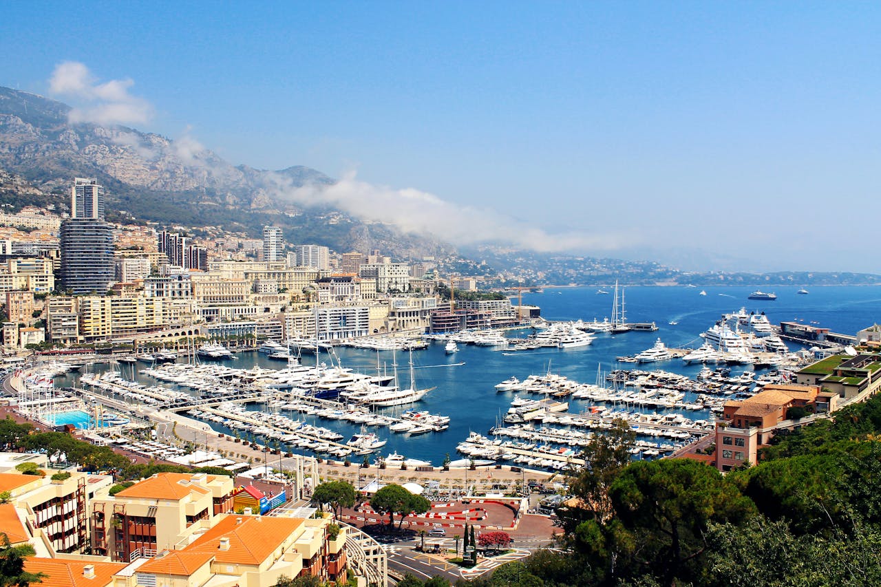 <p>Monte Carlo is a district in Monaco. It is situated on a large escarpment at the base of the Maritime Alps along the French Riviera.</p>  <p>Monaco is filled with world-class hotels, luxury shopping, museums, spas, and Michelin-star restaurants.</p>