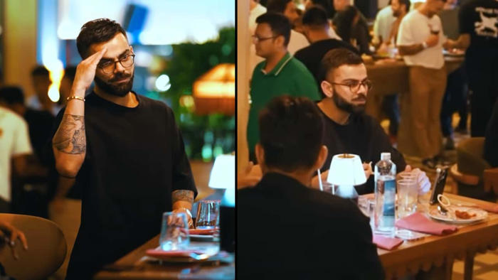virat kohli opens a branch of his popular restaurant one8 commune in hyderabad, says, 