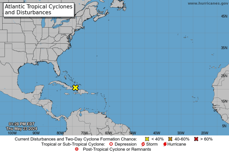 conagua alerta de la formación de un ciclón tropical en el atlántico, al este de quintana roo
