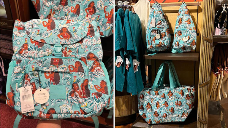 Walt Disney World has a new collection of “Moana” bags by Vera Bradley. We found the tote and sling backpack in BouTiki at Disney’s Polynesian Village Resort and the regular backpack in Uptown Jewelers at Magic Kingdom. ‘Moana’ Vera Bradley Collection The bags all feature the “Moana Tropical” pattern. They’re light blue with images of ... Read more