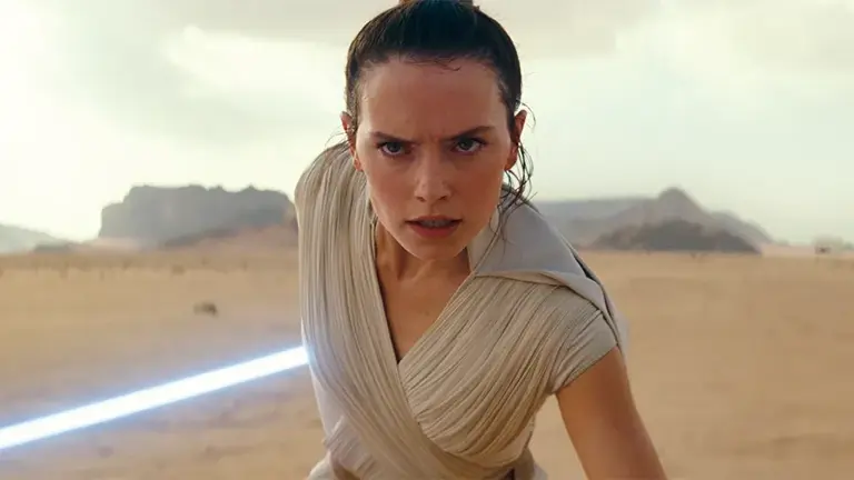 Daisy Ridley in a still from the Star Wars franchise | Lucasfilm