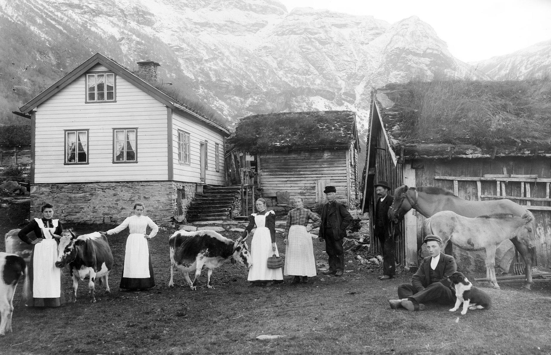 <p>However, hardship prevailed in Norway during the 19th century. The bulk of the population worked in the agriculture and fishing industries, and wages were appallingly low. By the early 20th century, around 800,000 Norwegians had left to try their luck in the USA. </p>  <p>The country's financial situation improved in the early 20th century when the Norwegian government began to develop a hydroelectric power industry, which provided jobs and boosted GDP.</p>