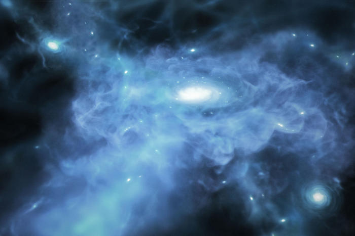 for første gang viser målinger dannelsen af de tidligste galakser