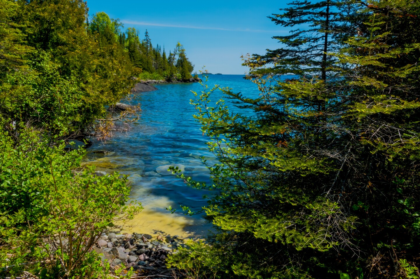 <a>Isle Royale National Park is among the natural wonders along Lake Superior in Michigan.</a>