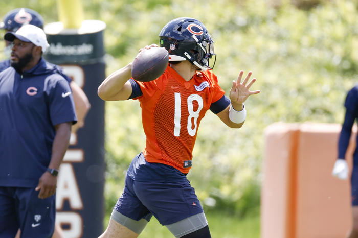 report: chicago bears’ qb caleb williams had awful practice; completed just 3 passes in drill