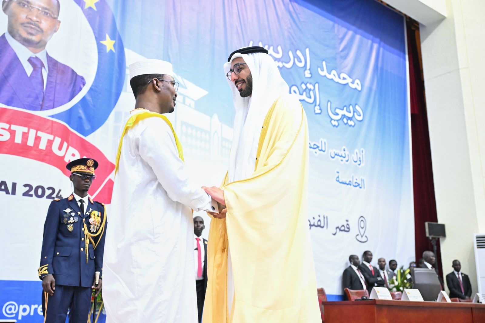 Shakhboot Bin Nahyan Attends Inauguration Ceremony Of Chadian President