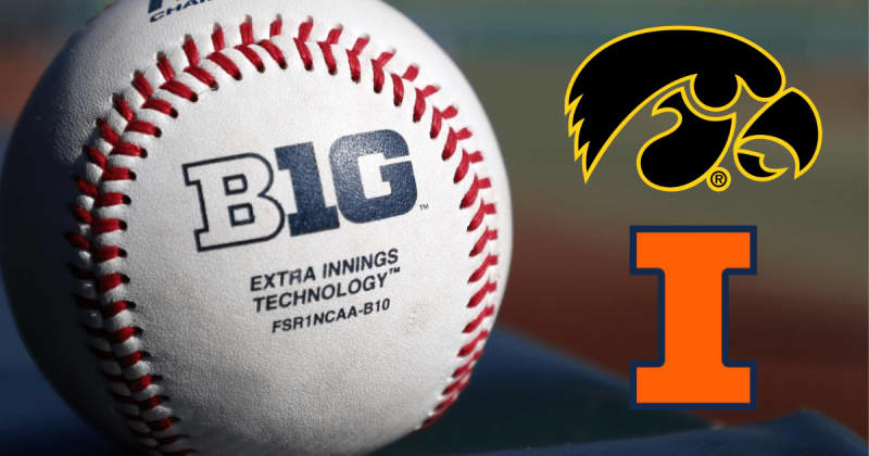 Iowa Baseball Falls To Illinois In Controversial Fashion