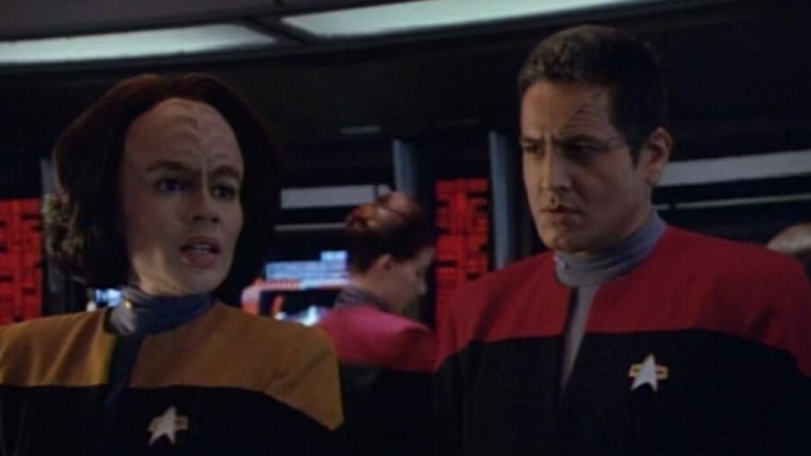 <p>Back then, Piller didn’t name-drop either Freud or The Original Series, but I think he was subconsciously realizing that the newer show had the beginnings of the Freudian dynamic that made the adventures of Kirk and his crew so memorable. I</p><p>n Star Trek: Voyager, the angry and emotional half-Klingon B’Elanna Torres is most definitely the id, and Chakotay (what with his constant parables, Native American and otherwise, about what to do in any given situation) functions as the superego. </p><p>Captain Janeway, like Kirk before her, often gets input from these two before deciding on what to do. Each decision she makes has unimaginable stakes because her ship, unlike the Enterprise, has to operate without any Starfleet or Federation support.</p>
