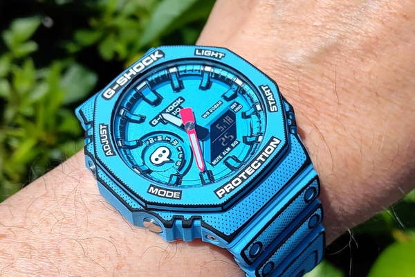 G-SHOCK Manga Theme GA-2100MNG-2AJR ブルー 71％以上節約 - 時計