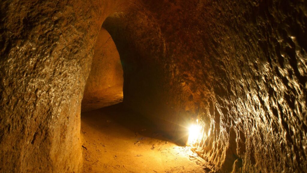 <p>The Viet Cong, the communist guerrilla force in South Vietnam, built an elaborate network of underground tunnels known as the <a href="https://timesofindia.indiatimes.com/travel/destinations/exploring-vietnams-history-inside-cu-chi-tunnels-in-ho-chi-minh-city/articleshow/98612413.cms#:~:text=The%20Cu%20Chi%20Tunnels%20are%20a%20vast,Cong%20soldiers%20to%20launch%20surprise%20attacks%20at">Cu Chi Tunnels</a>. These tunnels served as hiding places, supply routes, and communication centers, allowing the Viet Cong to evade American forces and launch surprise attacks. The tunnels were a testament to the Viet Cong’s resilience and ingenuity, and their existence posed a significant challenge to the U.S. military.</p><p>The Cu Chi Tunnels were a marvel of engineering, with intricate networks of tunnels, chambers, and booby traps. They provided the Viet Cong with a crucial advantage in the war, allowing them to operate effectively despite overwhelming odds. Today, the tunnels are a popular tourist attraction, offering a glimpse into the guerrilla tactics and underground world of the Viet Cong.</p>