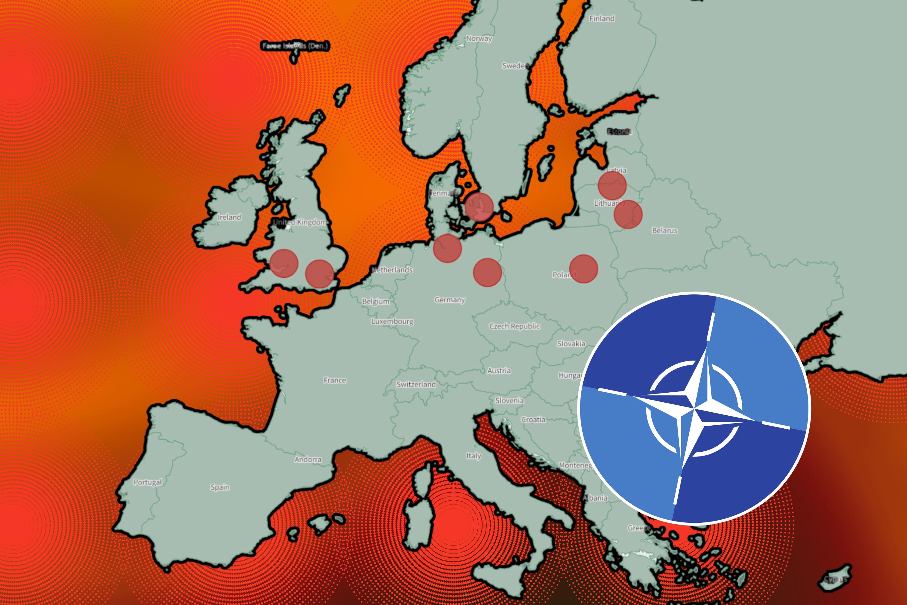 Map Shows Mystery Fires At NATO States' Industrial Hubs Amid Sabotage Woes