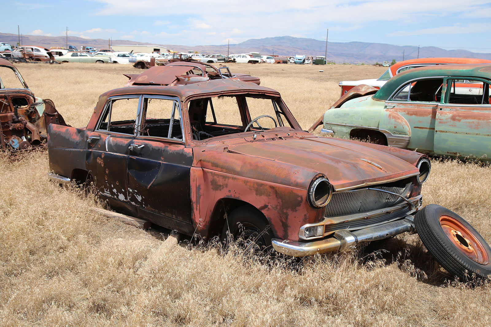 The most interesting European cars we’ve ever spotted in American junkyards