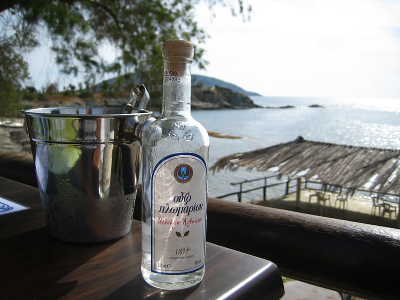 <p>Ouzo is a dry anise-flavored aperitif that is widely consumed in Greece and Cyprus. Its taste is similar to other anise-based spirits like raki and pastis. Ouzo production begins with distillation in copper stills and is then flavored primarily with anise, which gives it a licorice taste.</p>
