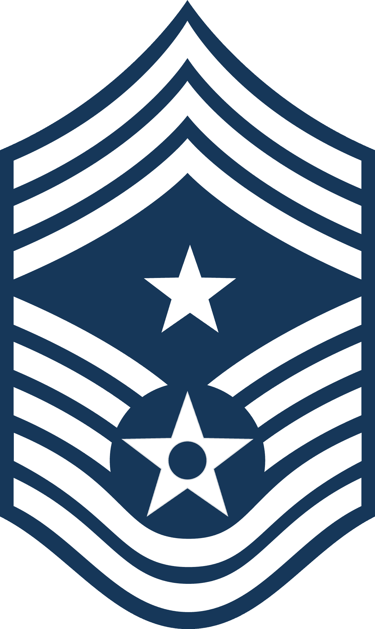<p>The E-9 rank can be one of three roles with the Chief Master Sergeant, Command Chief Master Sergeant, and Chief Master Sergeant of the Air Force. It is the highest enlisted rank in the service. Annual base pay is $76,446 and $118,696. </p><p><span>Would you please let us know what you think about our content? <p>Agree? Tell us by clicking the “Thumbs Up” button above.</p> Disagree? Leave a comment telling us what you’d change.</span></p>