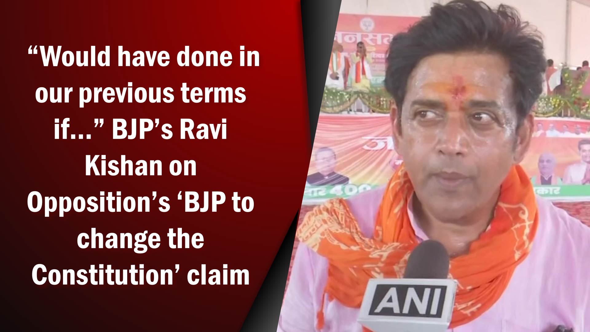 “Would Have Done That In Our Previous Terms If…” BJP’s Ravi Kishan On ...