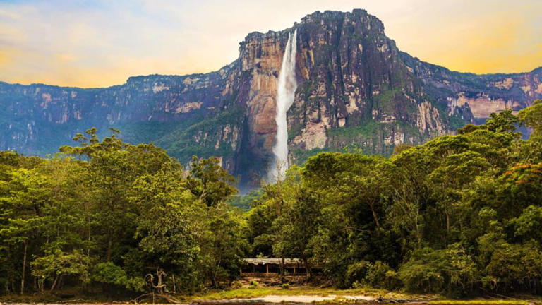 Angel Falls are in Venezuela.