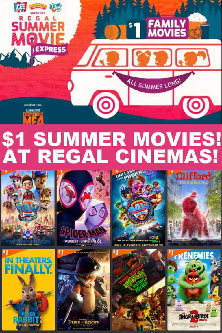 Regal Cinemas Summer Movies Express Program (Updated for 2024)