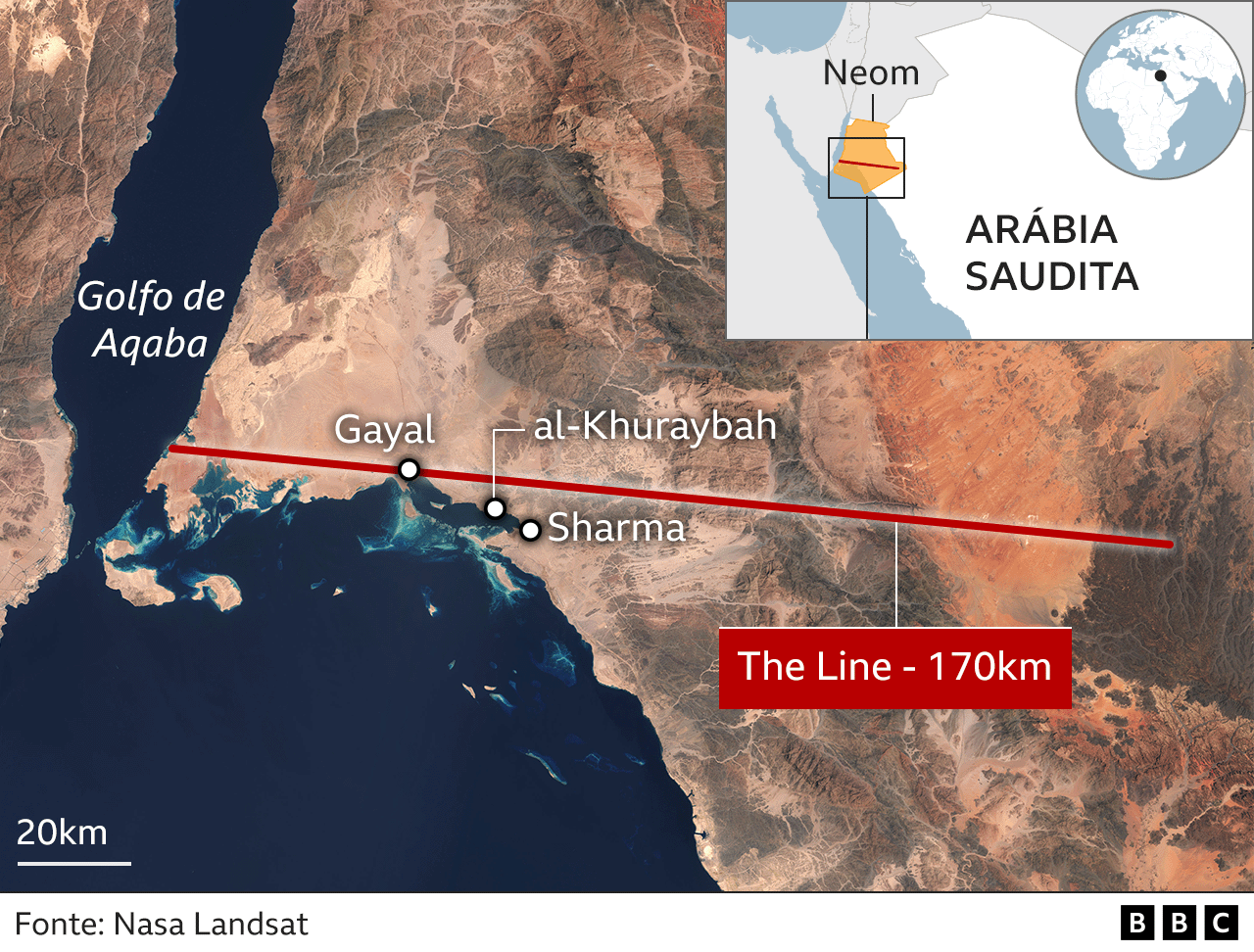 forças sauditas têm 'licença para matar' em desapropriações para construção de cidade futurista no deserto
