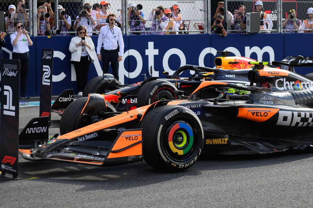 mclaren won't get carried away given red bull's f1 miami struggles