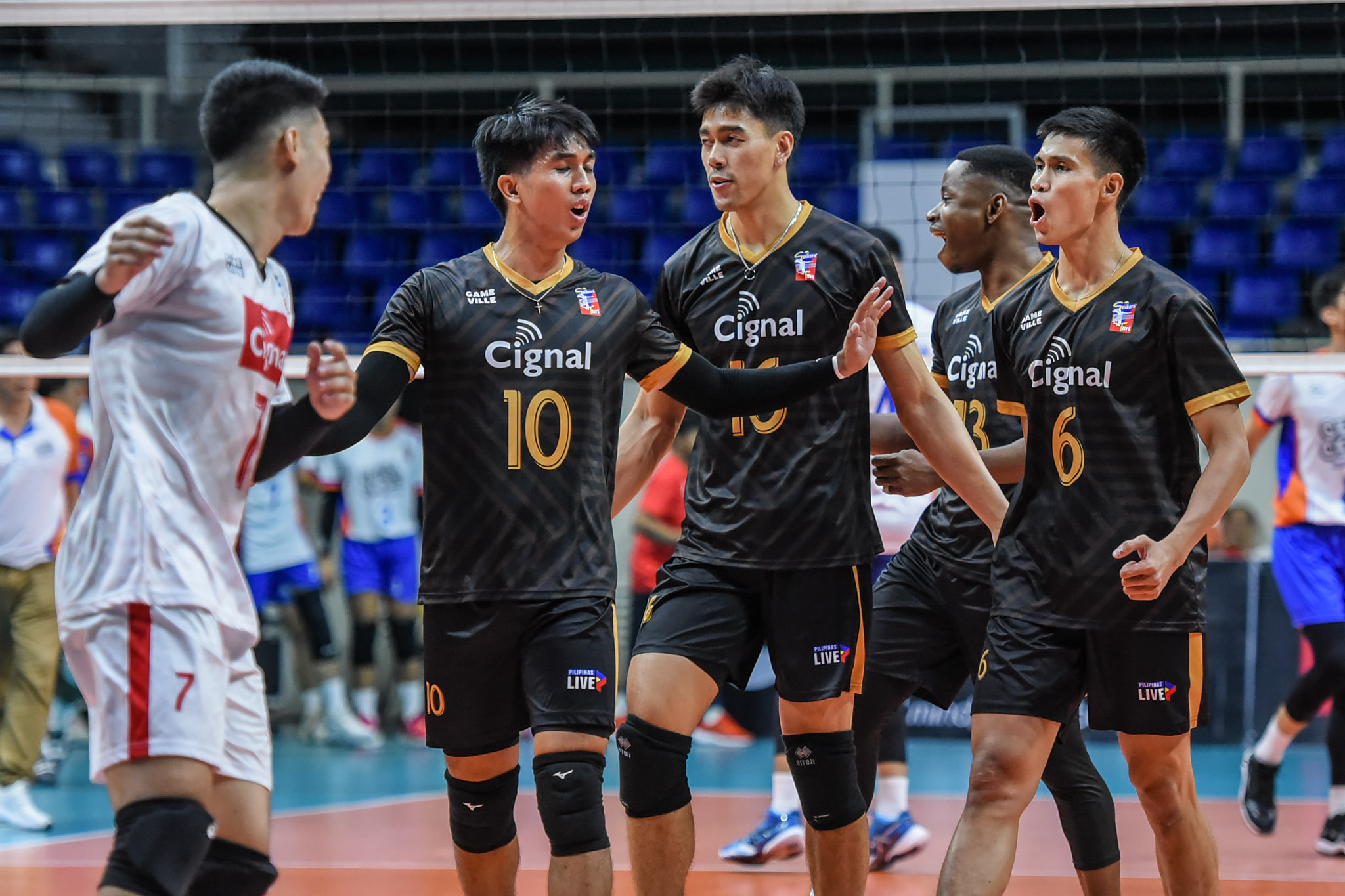 new-look cignal hd spikers still kings of spikers’ turf with open title