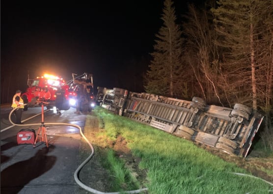 Tractor Trailer Hauling Around 15 Million Bees Crashes In Clinton