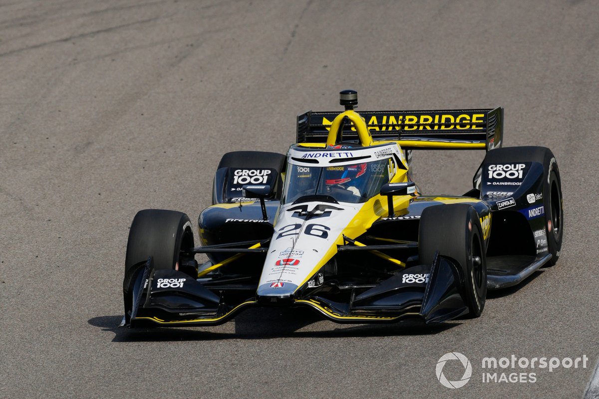 indycar indy gp: herta fastest from canapino, as engine issues spark concerns