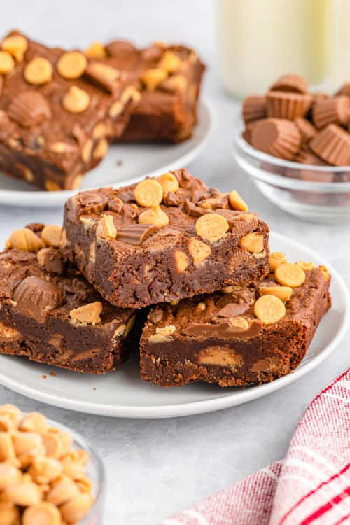 Peanut Butter Cup Brownies