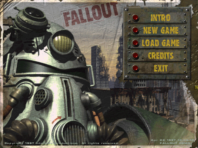 the largely forgotten fallout demo, which features completely unique content not found in the main game, is a free must-play for any serious fallout fan