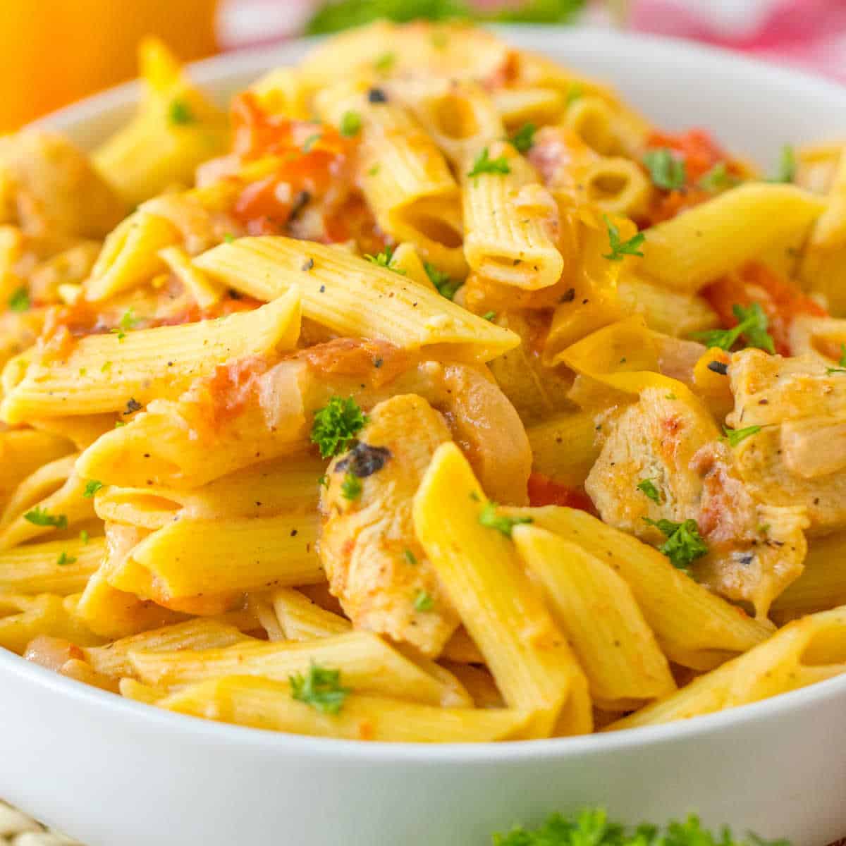 Crock Pot Cajun Chicken Alfredo