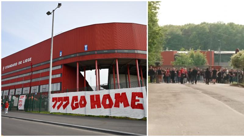 standard-westerlo : la tenue du match menacée, 700 supporters présents devant la grille de l’académie