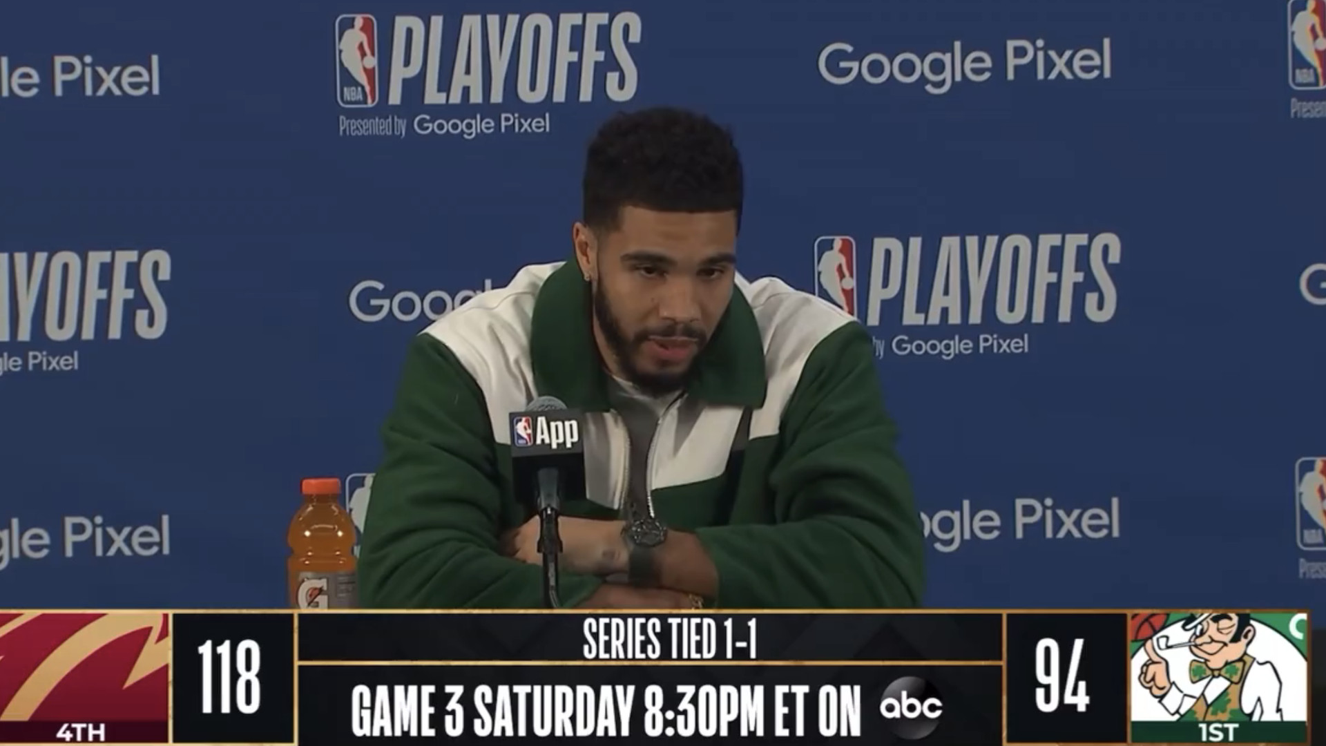 jayson tatum made excuses instead of jump shots after celtics loss to cavs
